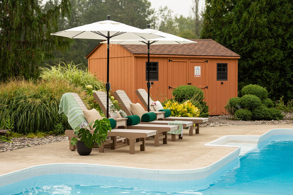 Finch Aluminum Patio Umbrella - Sunbrella Fabrics