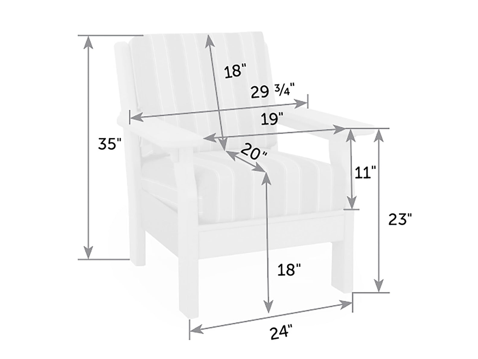 Van Buren Poly Chair
