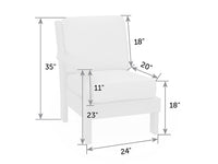 Van Buren Poly Chair Sectional