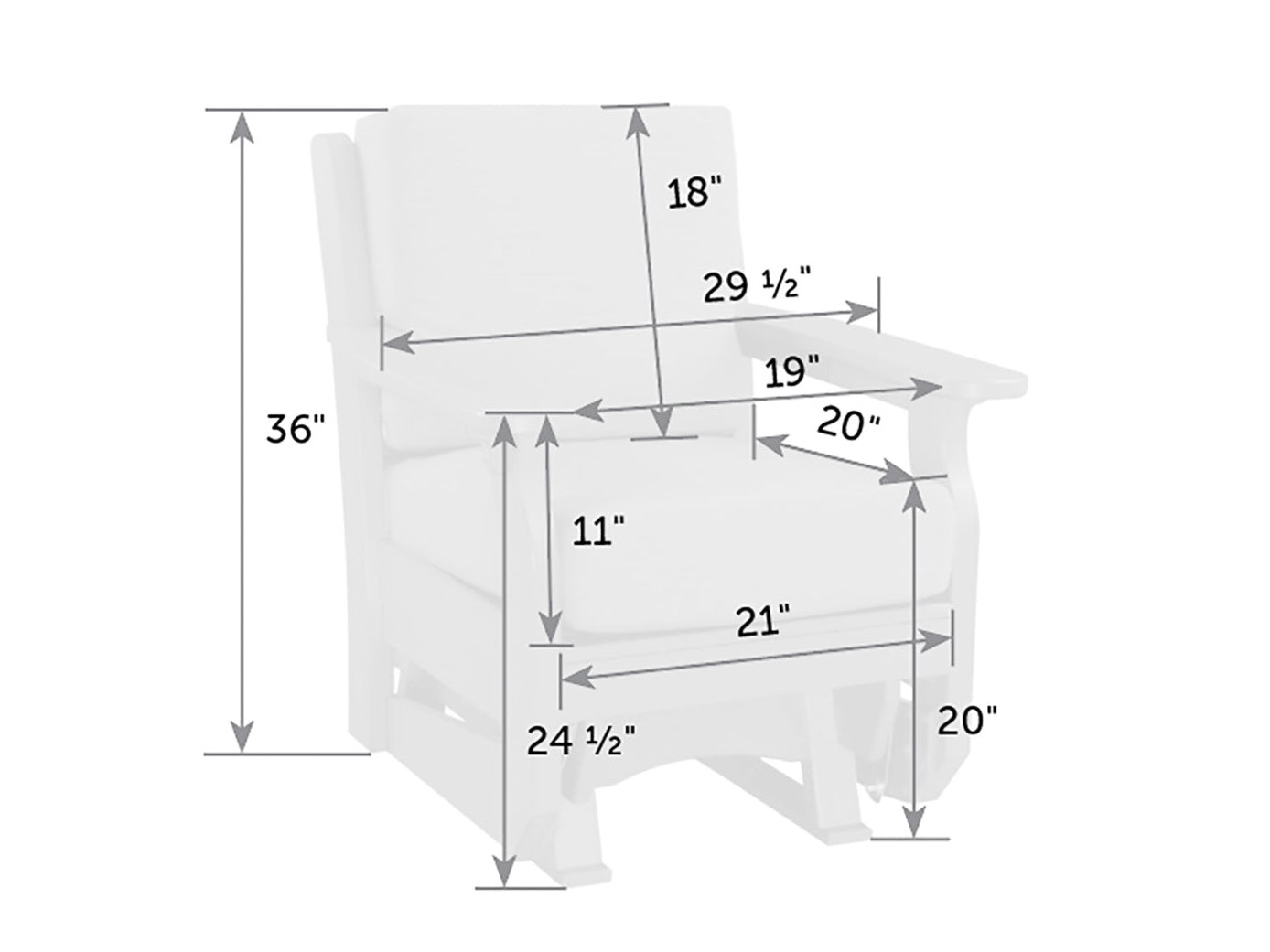 Van Buren Poly Glider