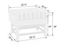 Van Buren Poly Footrest