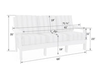 Van Buren Poly Sofa