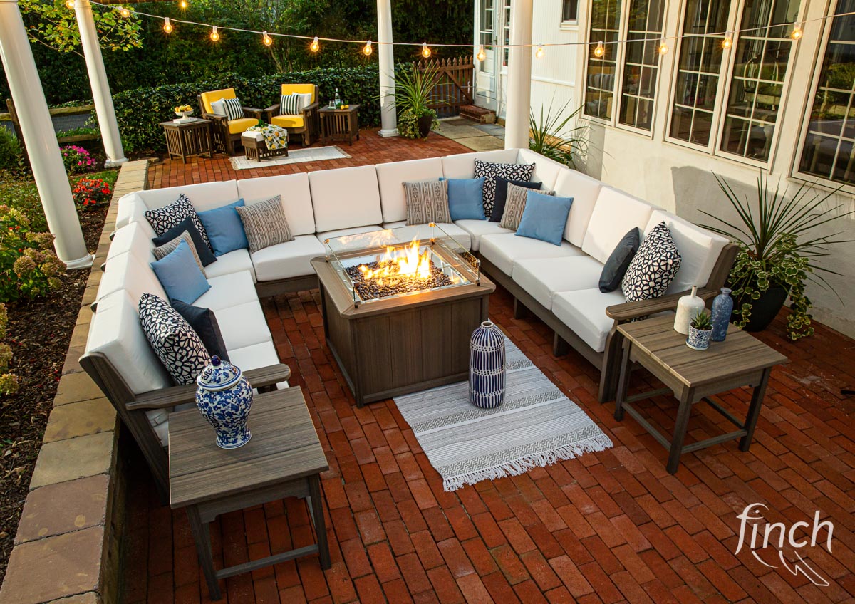 Van Buren Poly Center Sofa Sectional