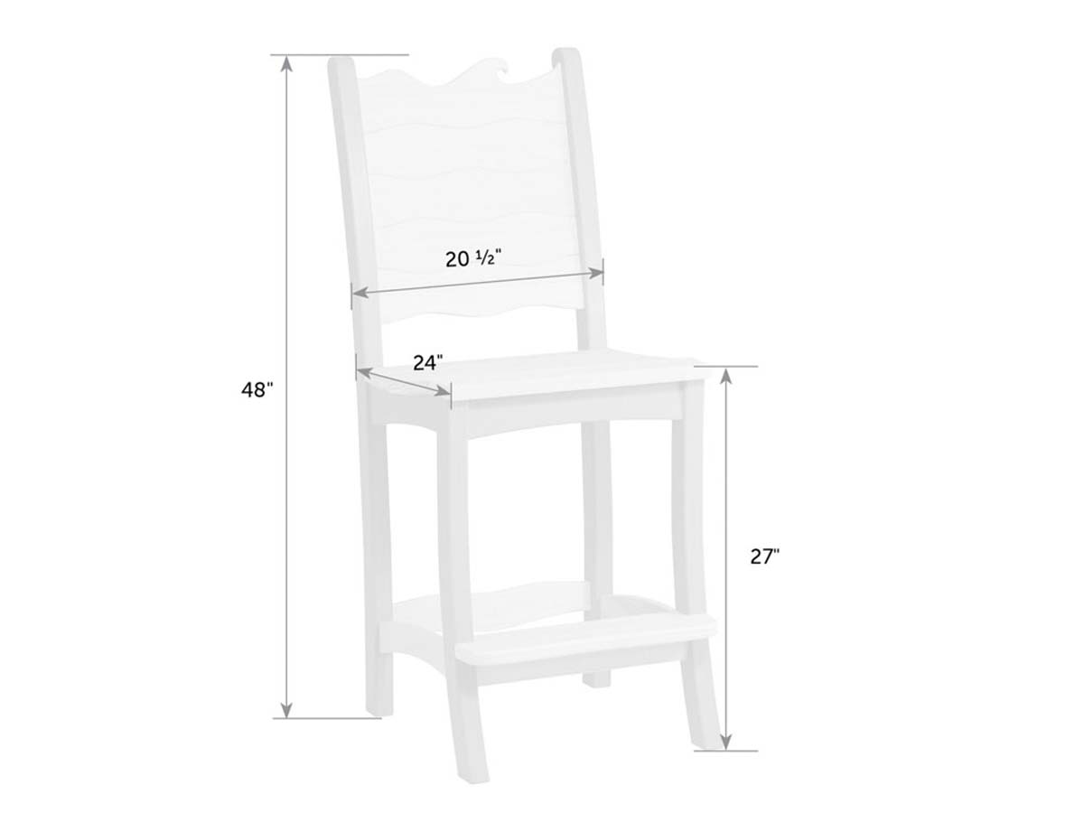 Wave Bar Chair