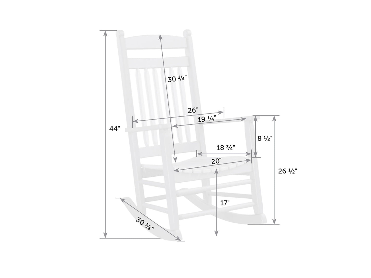 Zinn's Mill Poly Rocker