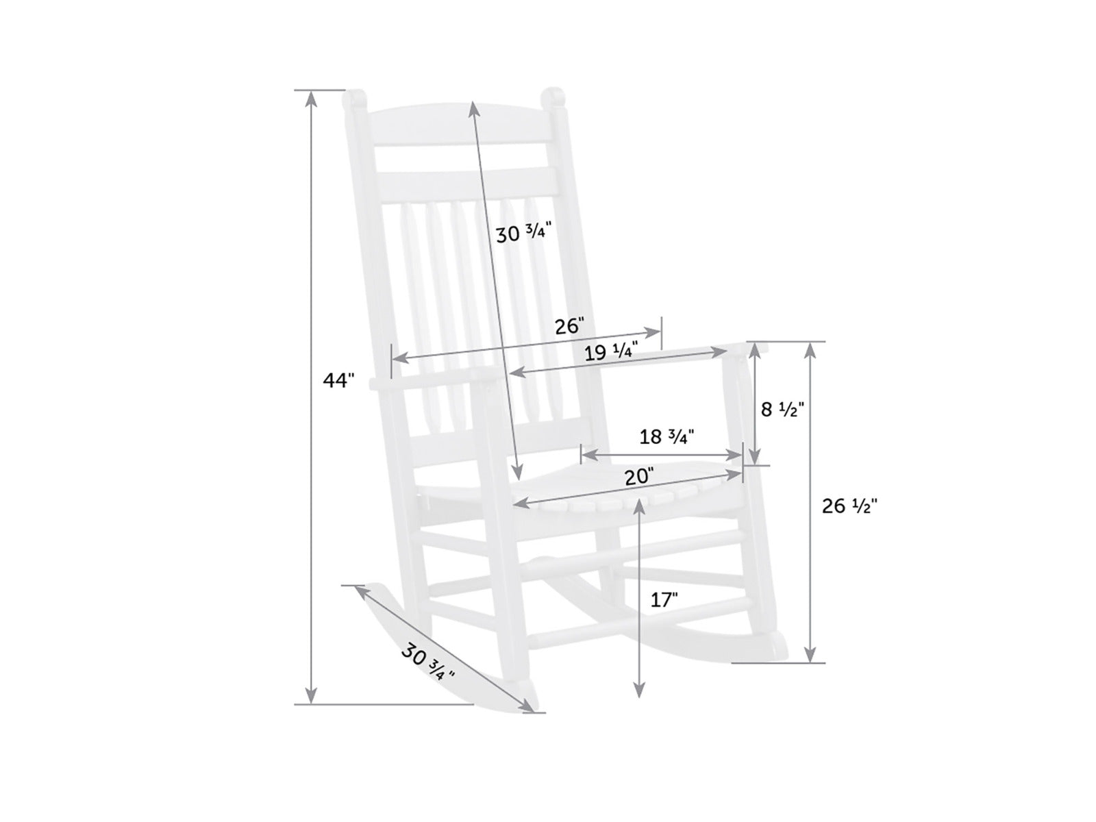 Zinn's Mill Poly Rocker