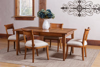 Rectangle Extension Table w/20" Leaf Options