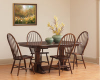 Alpine Double Pedestal Table