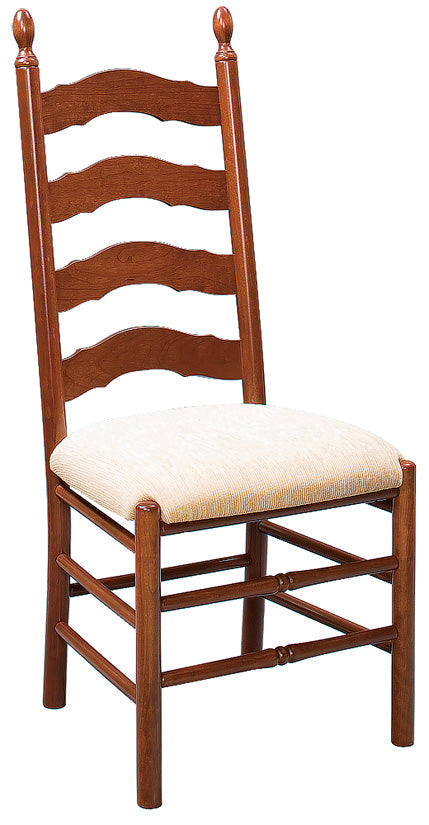 French Country Ladderback Side Chair