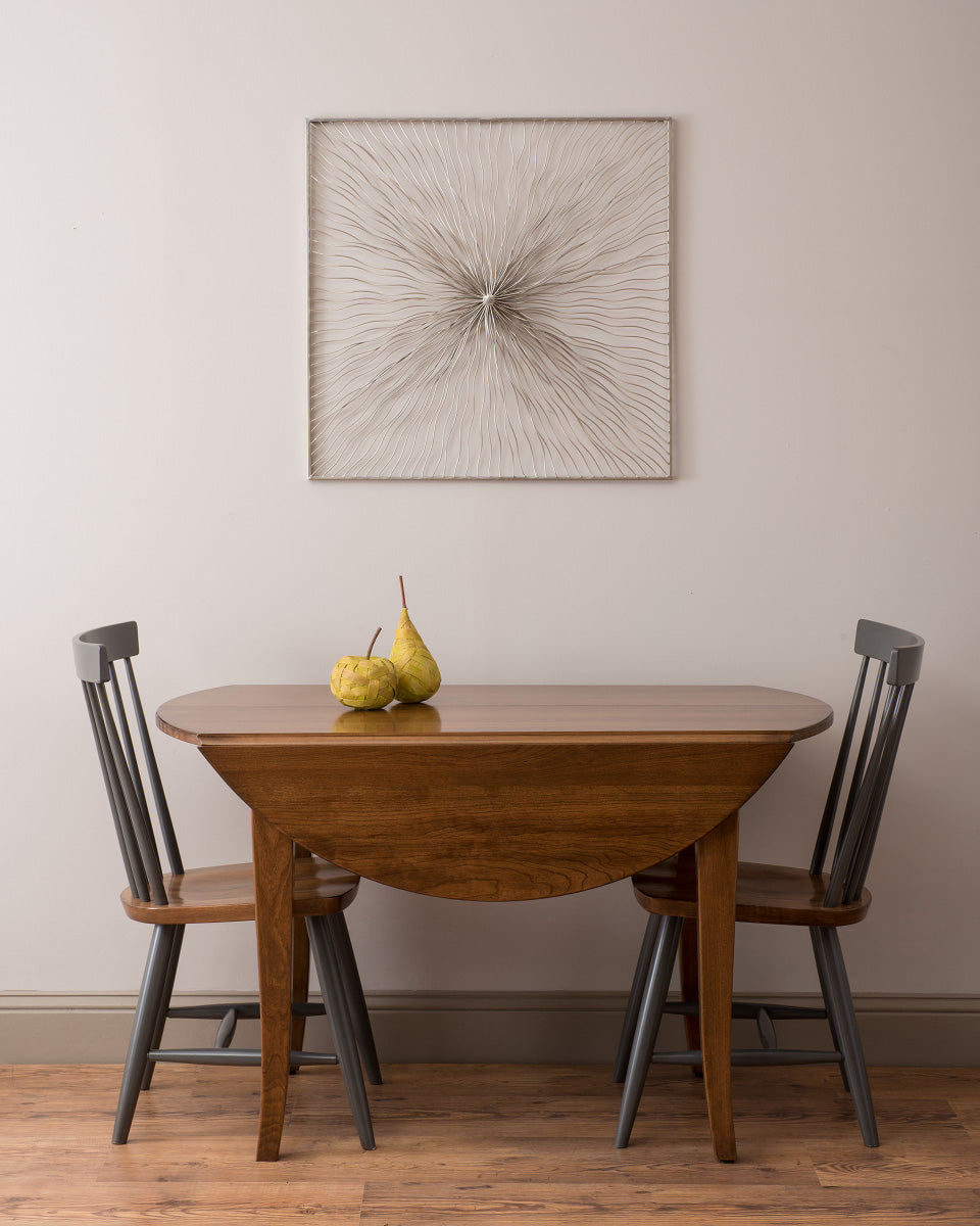 Round Dropleaf Dinette Table