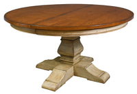 Tuscany Round Pedestal Extension Table