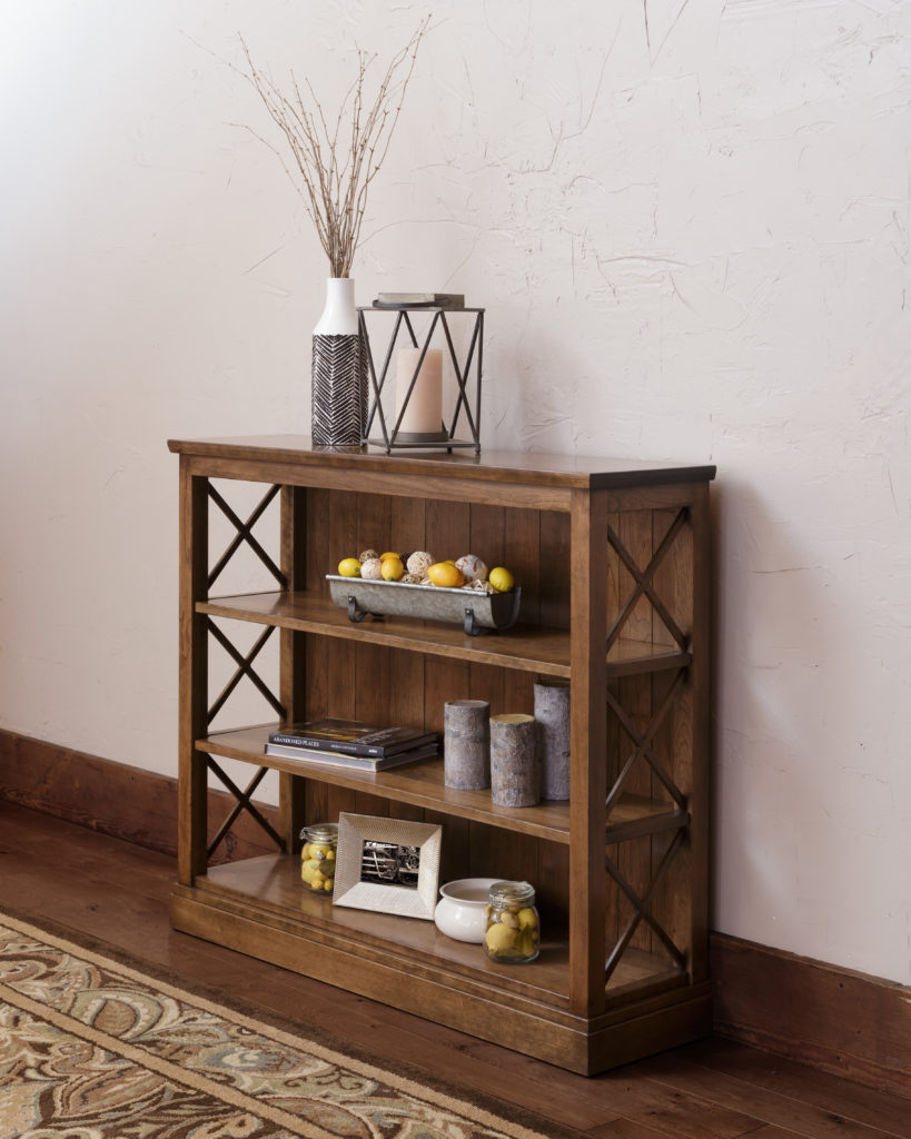 Saltire Low Bookcase