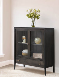Menlo Display Cabinet w/Drawer