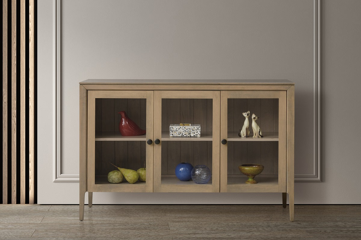 Menlo 3 Door Display Cabinet