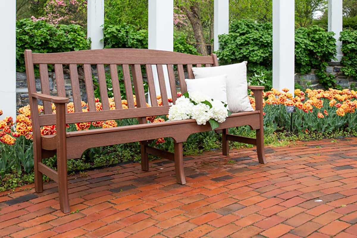 Finch poly Avonlea Garden bench
