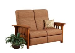 Classic Mission Reclining Loveseat