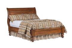 Canyon Creek Sleigh Bed w/Low Footboard