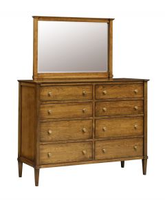 Toulon Double High Dresser w/Mirror