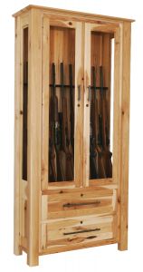 10 Gun Wall Cabinet