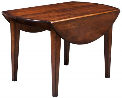 Round Dropleaf Dinette Table