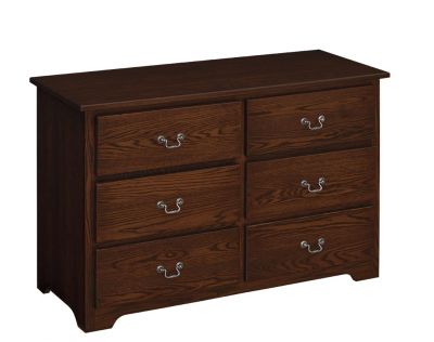 Shaker 6 Drawer Dresser