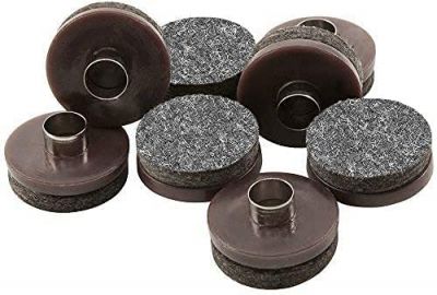 Nail-On Felt Furniture Glides for Hardwood & Tile, 7/8"