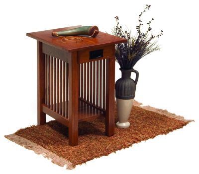 Mission Chairside Table