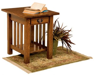 Classic Mission End Table