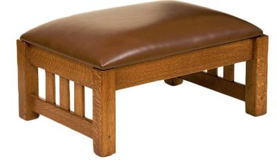 Classic Mission Ottoman