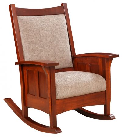 Paneled Mission Rocker