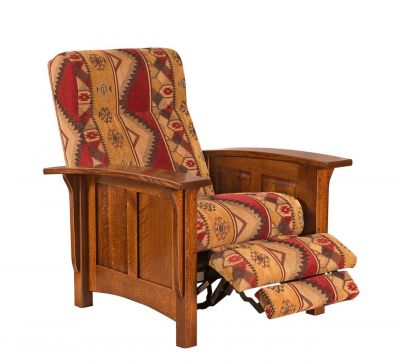 Paneled Mission Recliner