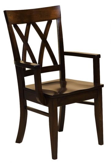 Newport X-Back Arm Chair