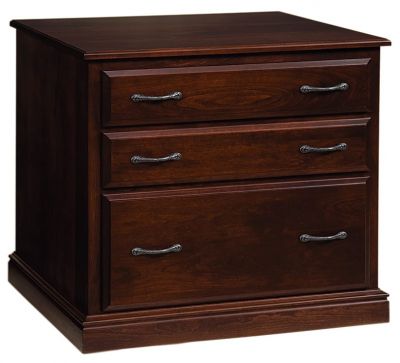 Harrington Media Storage Cabinet with File Drawer
