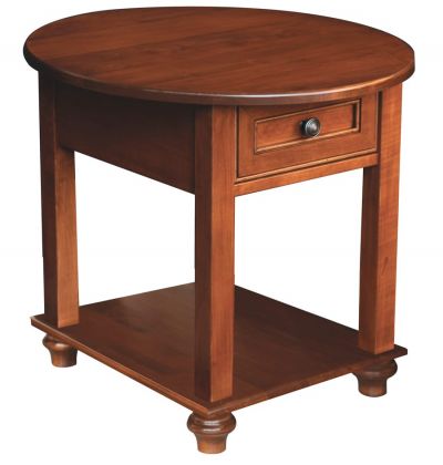 Oceanside Oval Top End Table