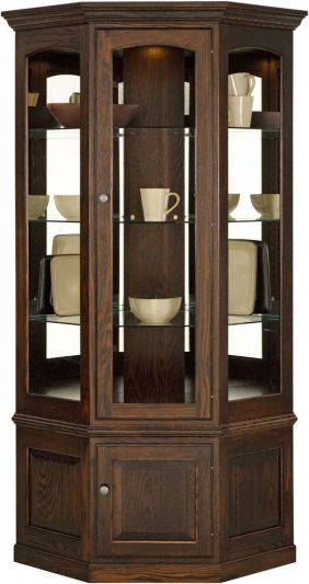 Large Deluxe Corner Curio