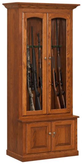 8 Gun Wall Cabinet