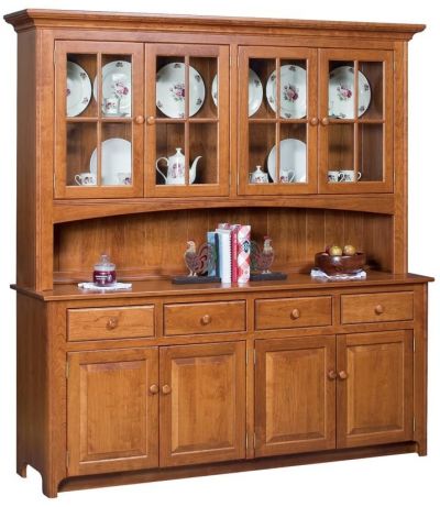 Shaker Four Door Hutch