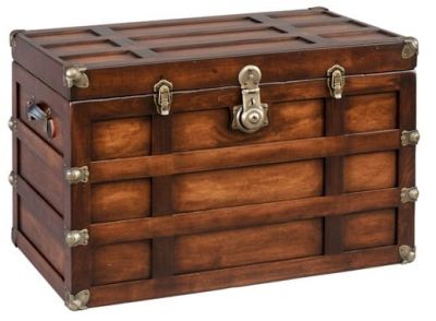 Tall Plymouth Vintage-Style Trunk