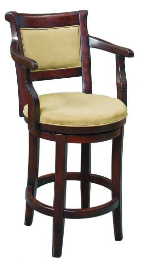 Estate Swivel Arm Stool