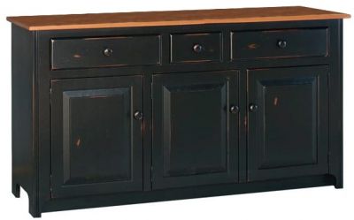 Shaker Three Door Buffet