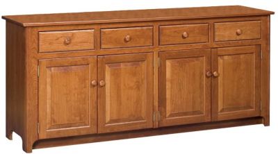 Shaker Four Door Buffet