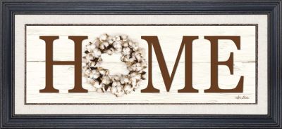 Cotton Home - 12x36 - Colonial Black Frame w/Linen Liner