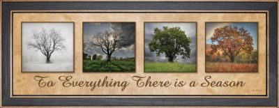 There Is A Season - 12x36 - Shaker Frame