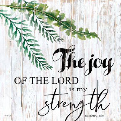 The Joy of the Lord Rustic Wall Art – Scripture Pallet Sign
