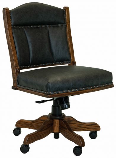 Mission Low Back Armless Desk Chair