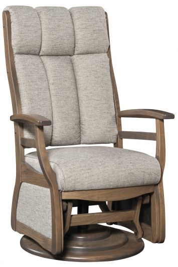 Sierra High Back Swivel Glider