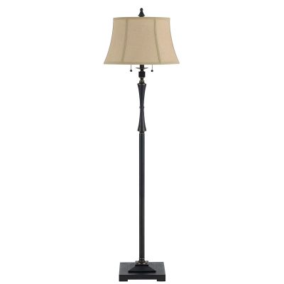 Madison Oil Rubbed Bronze Double Light Floor Lamp