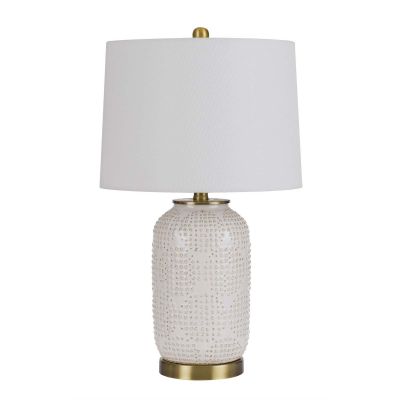 Sedalia Dot Texture Ceramic Table Lamp