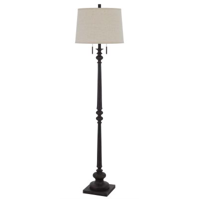 Torrington Rustic Iron Floor Lamp