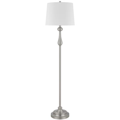 Collins Brushed Steel Floor Lamp